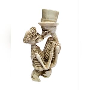 Skeleton Couple Figurine's Set Of Three